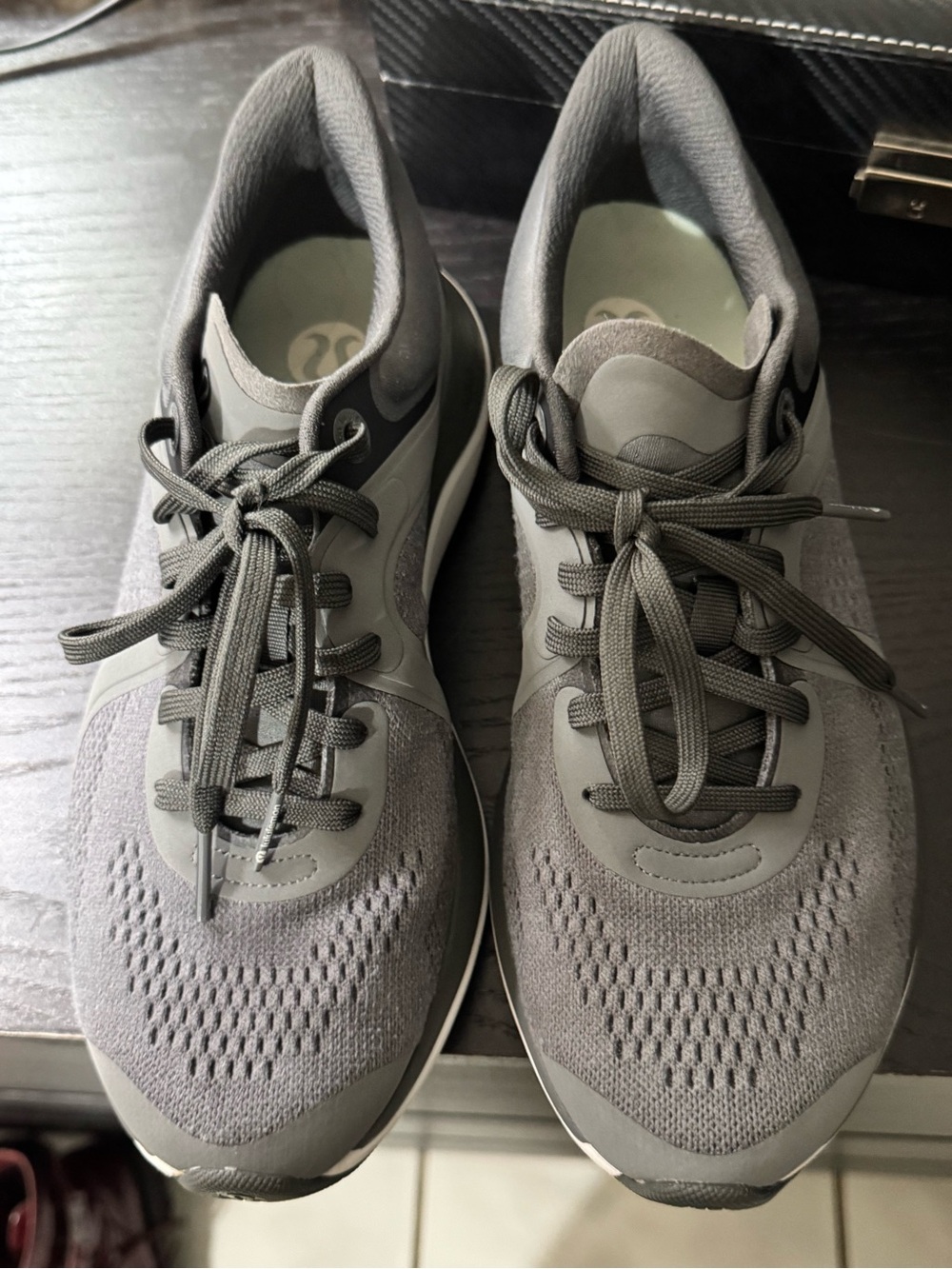 lululemon athletica Gray and Black Women's Sneakers - Picture 7 of 12